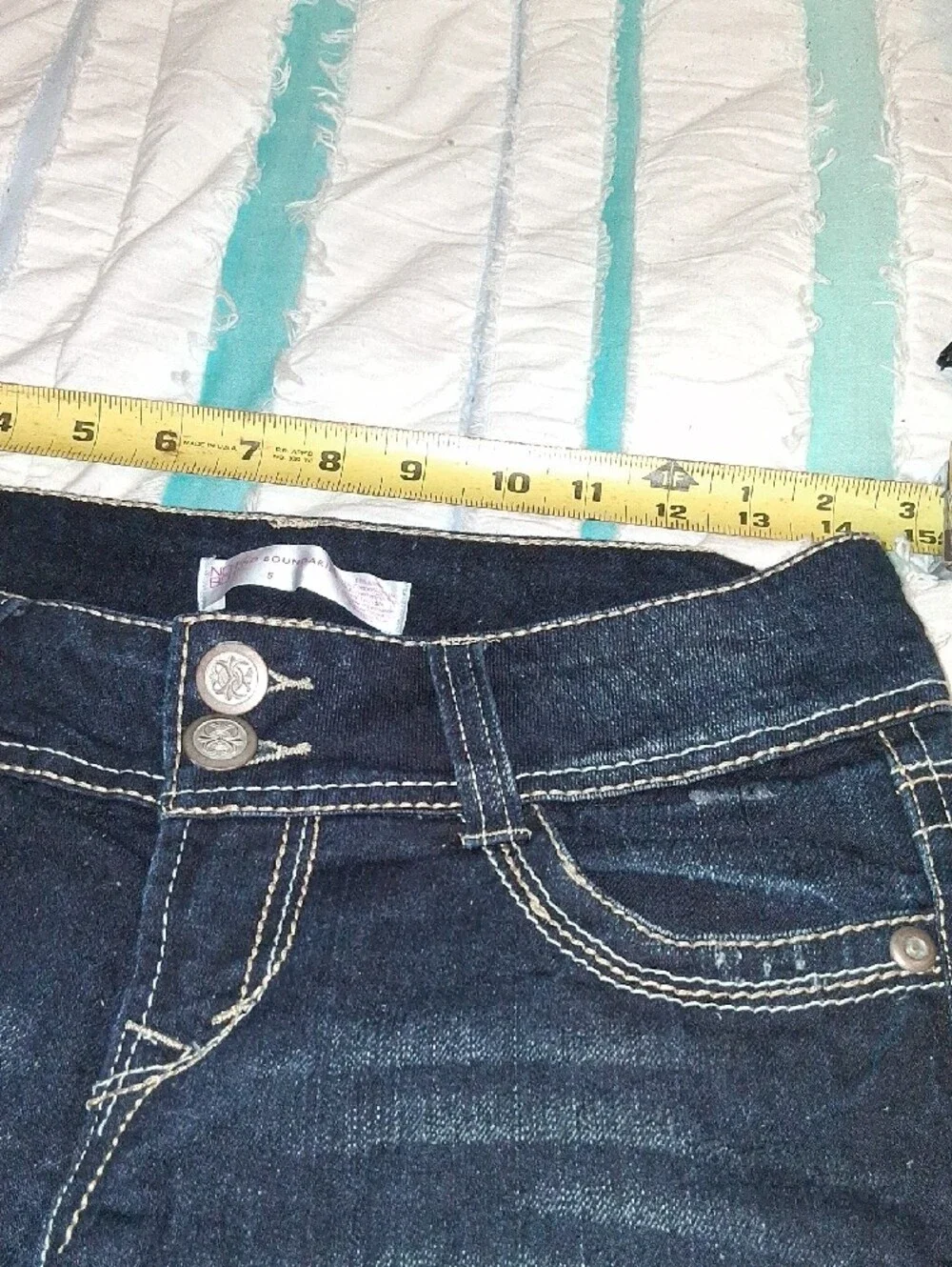 Dark Wash Denim Shorts - Women